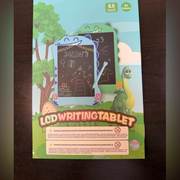 LCD Writing Tablet Kids Toddler Doodle Board Drawing Pad for Girls Boys 3-6 OC8 - Picture 2 of 8